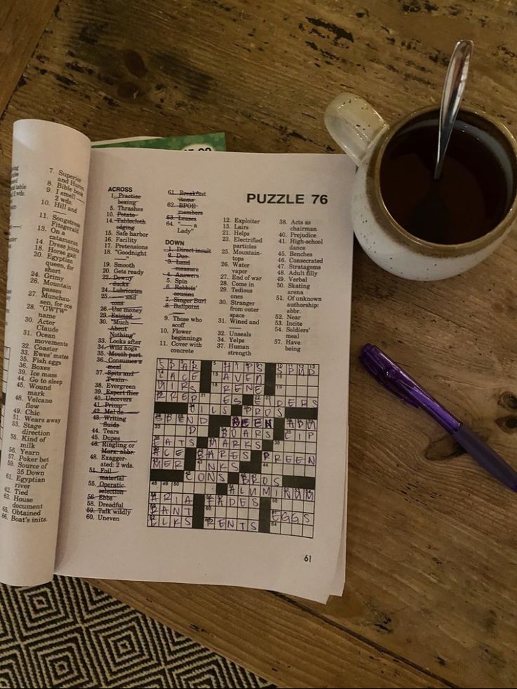 One Word at a Time: A Sentimental History of Crosswords